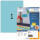 Herma Etiketten permanent haftend 210 x 297 mm blau 100 Bl 100 Etik. LaserInkCopy