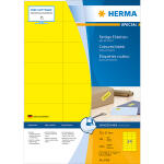 Herma Etiketten permanent haftend 70 x 37 mm gelb 100 Bl...