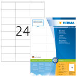 Herma Etiketten permanent haftend 70 x 36 mm weiss...