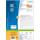 Herma Etiketten permanent haftend 105 x 48 mm weiss PREMIUM 100 Bl 1200 Etik. LaserInkCopy