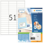 Herma Etiketten permanent haftend 70 x 16,9 mm weiss...