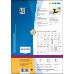 Herma Etiketten für CD Maxi permanent haftend Ø 116/18,5 mm weiss 100 Bl 200 Etik. LaserInkCopy