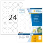 Herma Etiketten ablösbar Ø 40 mm weiss 100 Bl...