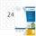 Herma Etiketten ablösbar Ø 40 mm weiss 100 Bl 2400 Etik. LaserInkCopy