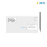 Herma Etiketten permanent haftend 66 x 33,8 mm weiss PREMIUM 200 Bl 800 Etik. LaserInkCopy