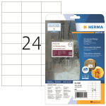 Herma Etiketten stark haftend 70 x 37 mm Folie weiss...