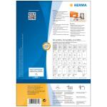 Herma Etiketten permanent haftend 97 x 33,8 mm weiss 100 Bl 1600 Etik. Inkjet