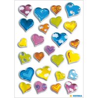 Herma Sticker MAGIC Love Herzen Stone 1 Bl