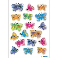 Herma Sticker MAGIC Tiere Schmetterlinge Stone 1 Bl