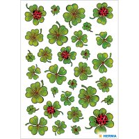 Herma Sticker DECOR Kleeblaetter 3 Bl