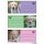 Herma Schuletiketten 76 x 35 mm Hunde 3 Bl 9 Etik.