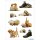 Herma Sticker DECOR Tiere Hundewelpen 3 Bl