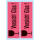 Herma Etiketten Versandhinweis permanent haftend 39 x 118 mm Vorsicht Glas 10 Etik.