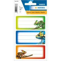 Herma Schuletiketten 76 x 35 mm Gecko 3 Bl 9 Etik.