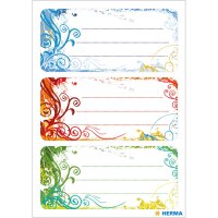 Herma Schuletiketten 76 x 35 mm Spirit 3 Bl 9 Etik.