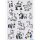 Herma Sticker MAGIC Tiere Panda- und Zebrafamilien 1 Bl