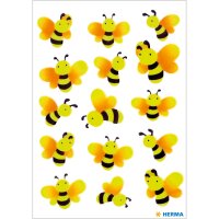 Herma Sticker MAGIC Tiere Bienen neon 1 Bl