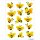 Herma Sticker MAGIC Tiere Bienen neon 1 Bl