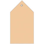 Herma Anhängezettel 80 x 150 mm mit Kunststofföse u. Faltecken 250 Stück