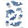 Herma Sticker MAGIC Tiere Delphine glittery 1 Bl