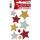 Herma Sticker MAGIC Weihnachten Bunte Sterne glittery 1 Bl