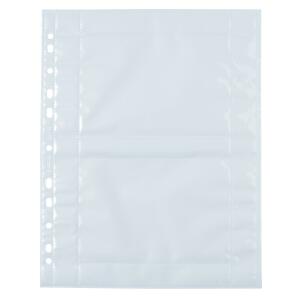 Herma FOTOPHAN Fotosichthüllen PP A4 für Fotos 10 x 15 cm quer weiss 250 Stück