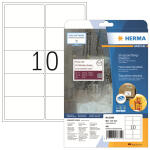 Herma Etiketten stark haftend 99,1 x 57 mm Folie weiss...