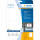 Herma Etiketten stark haftend 190 x 135 mm Folie weiss strapazierfähig 25 Bl 50 Etik. LaserCopy