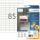 Herma Etiketten stark haftend 37 x 13 mm Folie weiss strapazierfähig 25 Bl 2125 Etik. LaserCopy