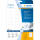 Herma Etiketten stark haftend 24 x 24 mm Folie weiss strapazierfähig 25 Bl 1750 Etik. LaserCopy
