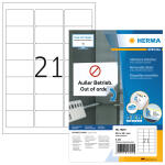 Herma Etiketten für Adressen ablösbar 63,5 x...