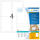 HERMA Adressetikett 99,1 x 139 mm (B x H) Papier weiß 400 Etik./Pack.