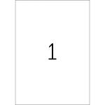 Herma Etiketten ablösbar 210 x 297 mm weiss 100 Bl 100 Etik. LaserInkCopy