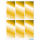 Goldetiketten 26 x 54 mm, permanent haftend