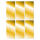 Goldetiketten 26 x 54 mm, permanent haftend