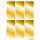 Herma Etiketten permanent haftend 26 x 54 mm gold 3 Bl 18 Etik. Handbeschriftung