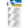 Silberetiketten 34 x 67 mm, permanent haftend
