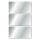 Silberetiketten 34 x 67 mm, permanent haftend