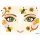 Herma Sticker FACE ART Honey bee 1 Bl