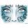 Herma Sticker FACE ART Spider 1 Bl