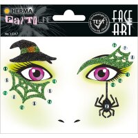 Herma Sticker FACE ART Hexe 1 Bl