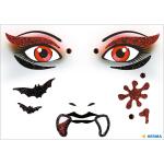 Herma Sticker FACE ART Vampir 1 Bl