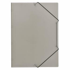 FSY Eckspanner-Mappe, Transparent, rauchtopas, Neutral, 1 Stück