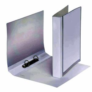 FSY Präsentations-Ringbuch, A4, 2-Ringe 25mm, Rücken 40mm, PP farblos transluzent, 1 Stück