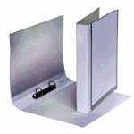 Ringbuch, A4, 2-Ringe 25mm, Rücken 40mm, PP farblos transluzent,