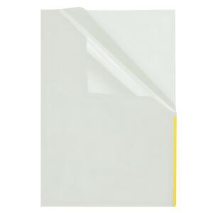 Sichthülle, PP, A4, farblos, Indexstreifen gelb, 4250037428711