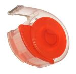 FSY Loop Klebeband-Abroller, rot transparent, 1 Stück