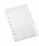 Durable Namensschild A6 Hochformat tr ohne Befestigung