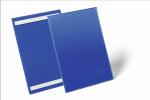 Durable Etikettentasche A4 d.bl 50St selbstklebend Querformat