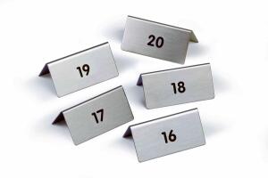 Durable Tischaufsteller 16-20 si 5St 85x50x36mm mit Nr 16-20